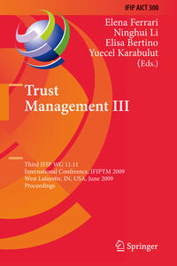 Vorderes Coverbild Trust Management III