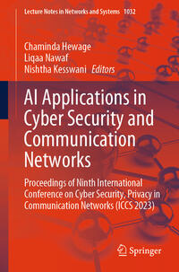 Vorderes Coverbild AI Applications in Cyber Security and Communication Networks