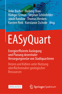 Vorderes Coverbild EASyQuart - Energieeffiziente Auslegung und Planung dezentraler Versorgungsnetze von Stadtquartieren