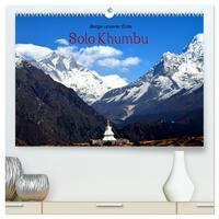 Vorderes Coverbild Solo Khumbu (hochwertiger Premium Wandkalender 2026 DIN A2 quer), Kunstdruck in Hochglanz