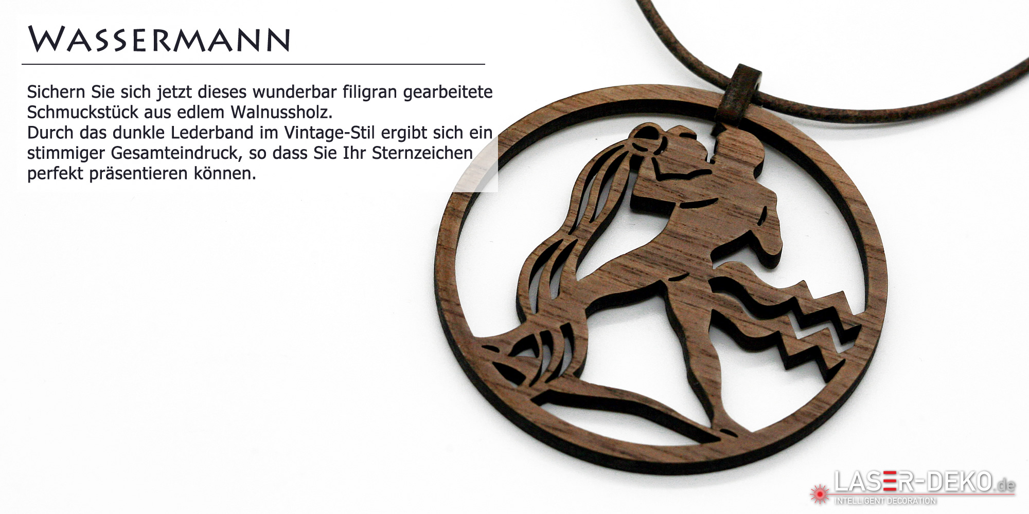 Beispielinhalt (Bild) Sternzeichenwürfel Wassermann