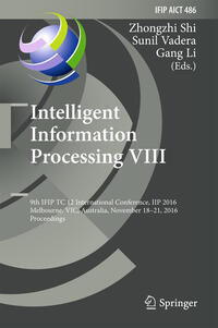 Vorderes Coverbild Intelligent Information Processing VIII