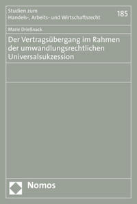 Vorderes Coverbild Der Vertragsübergang im Rahmen der umwandlungsrechtlichen Universalsukzession