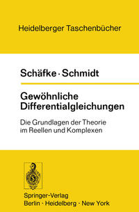 Vorderes Coverbild Gewöhnliche Differentialgleichungen