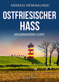 Vorderes Coverbild Ostfriesischer Hass. Ostfrieslandkrimi