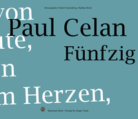 Vorderes Coverbild Paul Celan
