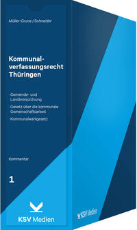 Vorderes Coverbild Kommunalverfassungsrecht Thüringen