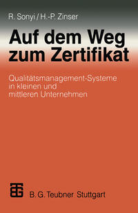 Vorderes Coverbild Auf dem Weg zum Zertifikat