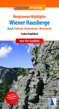 Vorderes Coverbild Bergtouren-Highlights Wiener Hausberge (Band 2)