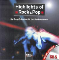 Vorderes Coverbild Highlights of Rock & Pop. AudioCD 5