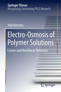 Vorderes Coverbild Electro-Osmosis of Polymer Solutions