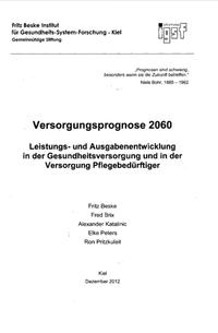 Vorderes Coverbild Versorgungsprognose 2060