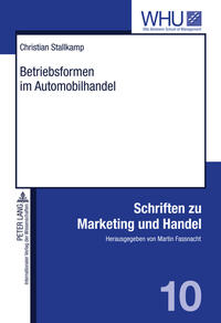 Vorderes Coverbild Betriebsformen im Automobilhandel
