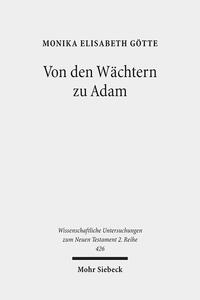 Vorderes Coverbild Von den Wächtern zu Adam