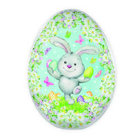 Vorderes Coverbild Trötsch Osterei zum Befüllen 15 cm Hase Füllei Pappei