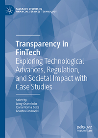 Vorderes Coverbild Transparency in FinTech