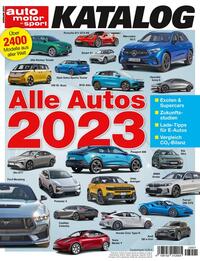 Vorderes Coverbild Auto Motor und Sport Katalog 2023