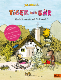 Vorderes Coverbild Tiger und Bär. Beste Freunde, ehrlich wahr!
