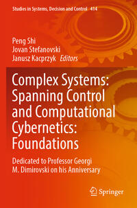 Vorderes Coverbild Complex Systems: Spanning Control and Computational Cybernetics: Foundations