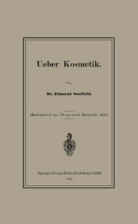 Vorderes Coverbild Ueber Kosmetik