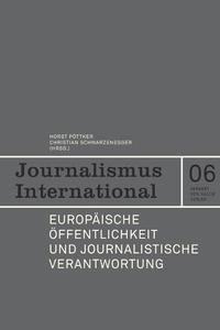 Vorderes Coverbild Europäische Öffentlichkeit und journalistische Verantwortung