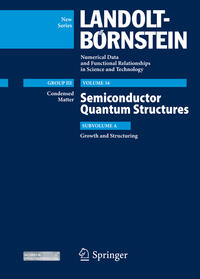 Vorderes Coverbild Semiconductor Quantum Structures - Growth and Structuring