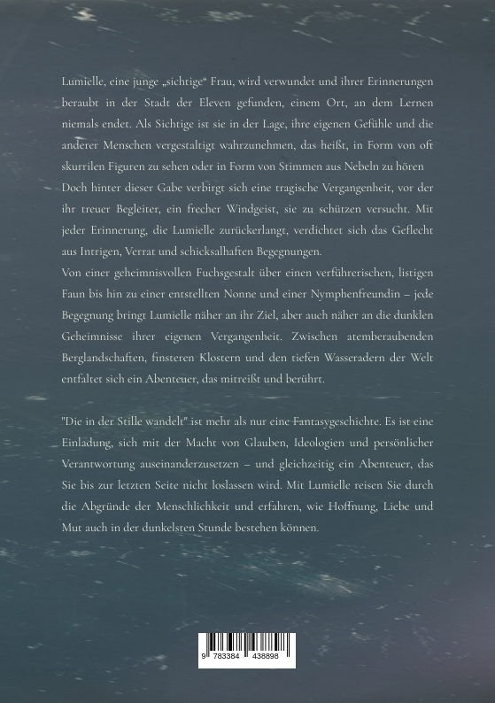 Rückseitencover Die in der Stille wandelt