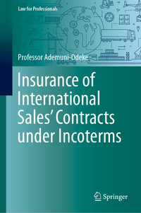 Vorderes Coverbild Insurance of International Sales' Contracts under Incoterms