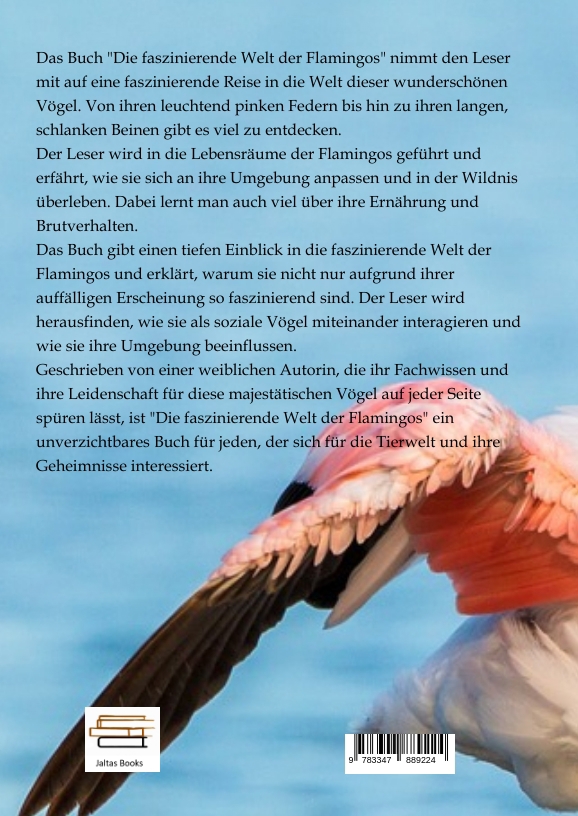 Rückseitencover Die faszinierende Welt der Flamingos