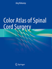 Vorderes Coverbild Color Atlas of Spinal Cord Surgery