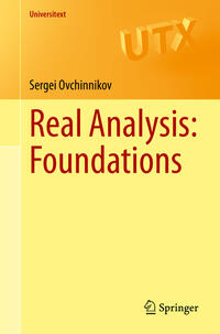Vorderes Coverbild Real Analysis: Foundations