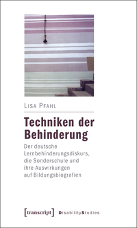 Vorderes Coverbild Techniken der Behinderung