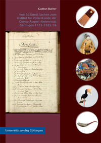Vorderes Coverbild Von 66 Kunstsachen zum Institut für Völkerkunde 1773 bis 1935/36