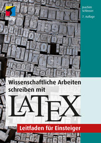 Vorderes Coverbild Wissenschaftliche Arbeiten schreiben mit LaTeX