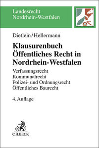 Vorderes Coverbild Klausurenbuch Öffentliches Recht in Nordrhein-Westfalen