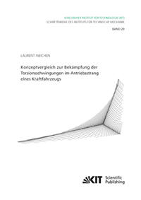 Vorderes Coverbild Konzeptvergleich zur Bekämpfung der Torsionsschwingungen im Antriebsstrang eines Kraftfahrzeugs