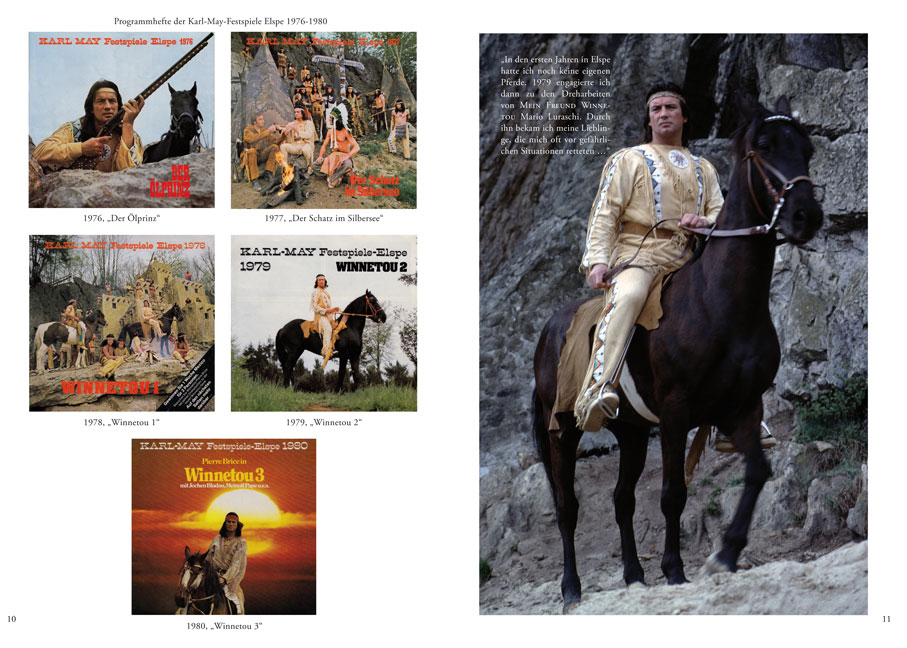 Beispielinhalt (Bild) Pierre-Brice-Edition Band 2 "...und plötzlich war ich wieder Winnetou"
