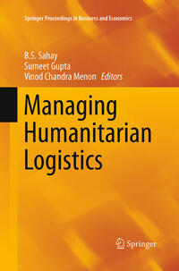 Vorderes Coverbild Managing Humanitarian Logistics