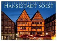 Vorderes Coverbild Hansestadt Soest (Tischkalender 2025 DIN A5 quer), CALVENDO Monatskalender