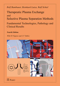 Vorderes Coverbild Therapeutic Plasma Exchange and Selective Plasma Separation Methods