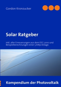 Vorderes Coverbild Solar Ratgeber