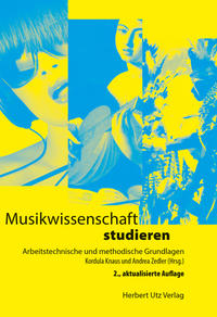 Vorderes Coverbild Musikwissenschaft studieren