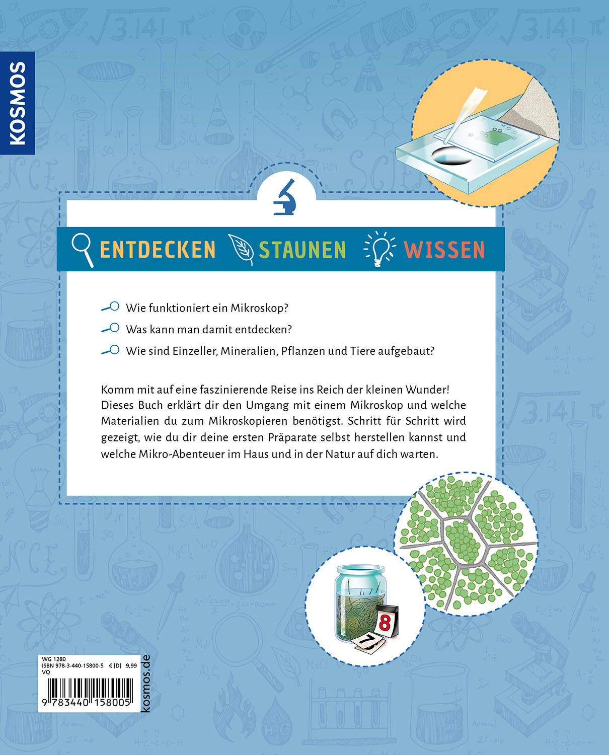 Rückseitencover Mikroskopieren