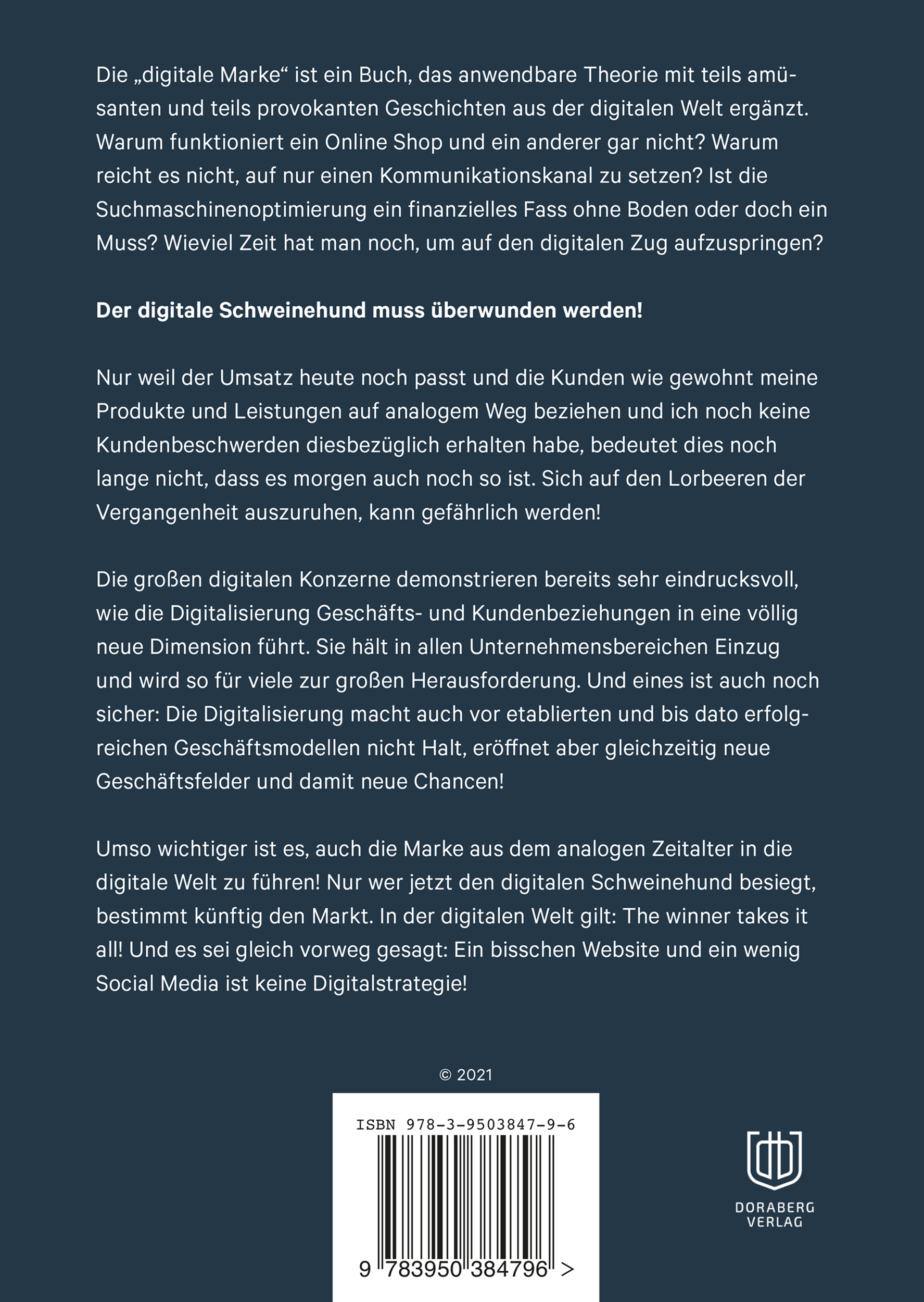 Rückseitencover Die digitale Marke
