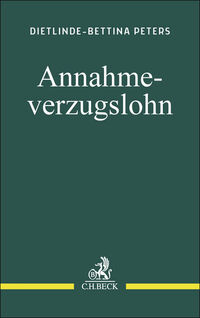Vorderes Coverbild Annahmeverzugslohn