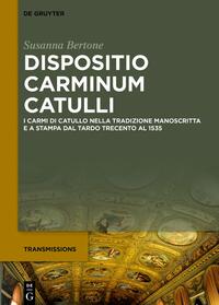 Vorderes Coverbild Dispositio carminum Catulli