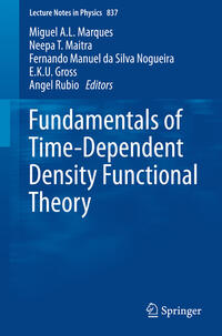 Vorderes Coverbild Fundamentals of Time-Dependent Density Functional Theory
