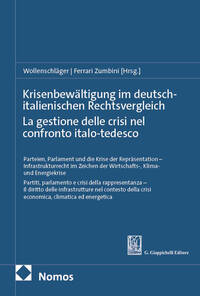 Vorderes Coverbild Krisenbewältigung im deutsch-italienischen Rechtsvergleich | La gestione delle crisi nel confronto italo-tedesco