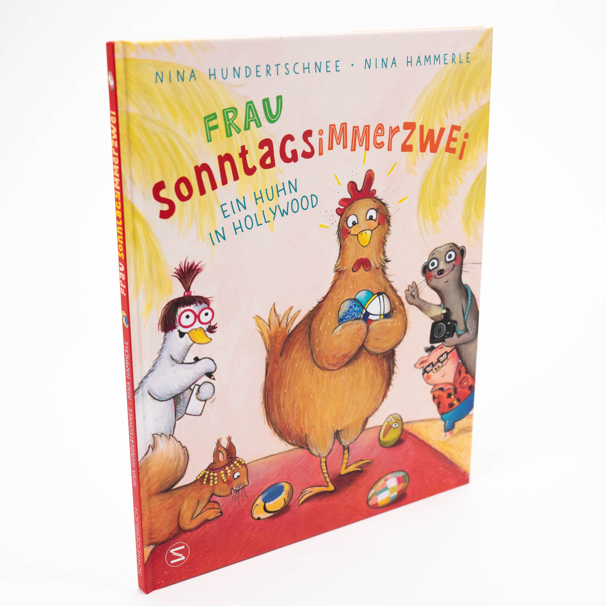 Beispielinhalt (Bild) Frau Sonntagsimmerzwei - Ein Huhn in Hollywood