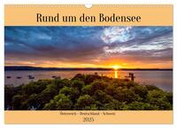 Vorderes Coverbild Rund um den Bodensee (Wandkalender 2025 DIN A3 quer), CALVENDO Monatskalender